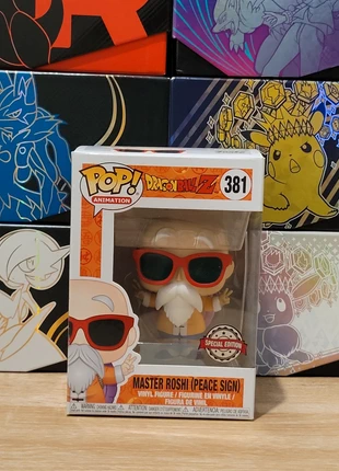 Funko Pop Animation Dragon Ball Z Master Roshi (Peace Sign), marca: Funko Pop, estado: Novo com etiquetas, tamanho: Tamanho único, €24.90, €26.85 inclui Proteção do Comprador