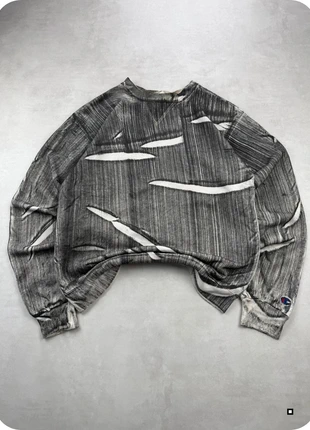 Sweat Champion Motif Abstrait Graphique Noir & Blanc Tie & Dye - Style Vintage Unique (Taille S), marca: Champion, estado: Muito bom, tamanho: S, €24.90, €26.85 inclui Proteção do Comprador Pro