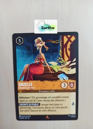 Carte Lorcana Gazelle rare 25/204 Chapitre 10, brand: Ravensburger, condizioni: Nuovo senza cartellino, €1.00, €1.75 include la Protezione acquisti Pro