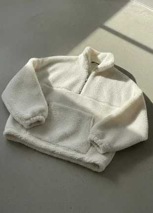 Polaire douce crème – chaude, cosy, hivernale, merk: Maison Dareléa, staat: Heel goed, maat: M / 38 / 10, € 49,90, € 53,10 inclusief Kopersbescherming Pro