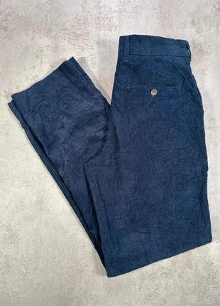 Pantalon Vintage En Velours Côtelé / Corduroy Merona bleu texturé coton taille 30X32, brand: Vintage Dressing, condition: Very good, size: W30, €14.00, €15.40 includes Buyer Protection Pro
