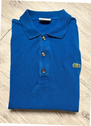 Polo Lacoste de couleur bleu - Taille 3 / S, marke: Lacoste, zustand: Sehr gut, größe: S, 15,00 €, 16,45 € inklusive Vinted-Käuferschutz