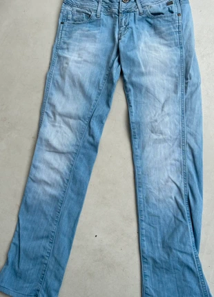 Pantalón Vaquero G-Star Raw Ajustado 28/34 Azul Claro Elástico, merk: G-Star RAW, staat: Heel goed, maat: M / 38 / 10, € 12,00, € 13,30 inclusief Kopersbescherming