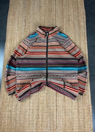 Veste Polaire Zippé Coloré Motifs Aztèques, Funky Fleece Vintage Taille XL, brand: Vintage Dressing, condition: Very good, size: XL / 42 / 14, €20.00, €21.70 includes Buyer Protection Pro