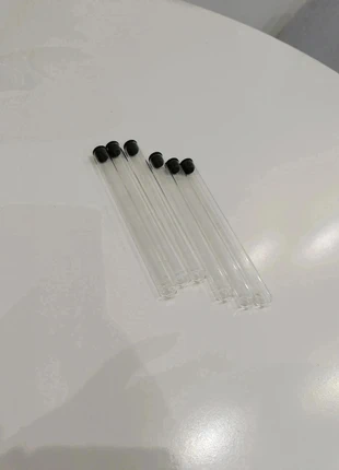 Lot de 5 tubes à essai en verre de qualité – 18 cm – neufs, condizioni: Nuovo senza cartellino, €7.00, €8.05 include la Protezione acquisti