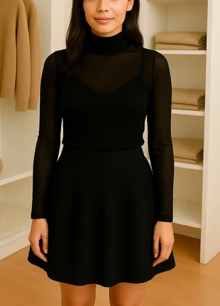 Jupe chic patineuse noire 🖤, marca: Cache Cache, estado: Muito bom, tamanho: M / 38 / 10, €5.00, €5.95 inclui Proteção do Comprador