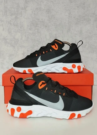 Nike React Element 55 Chaussures Baskets Sneakers Halloween Orange Taille 42, marke: Nike, zustand: Sehr gut, größe: 42, 27,99 €, 30,09 € inklusive Vinted-Käuferschutz