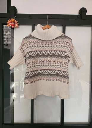 Pull col roulé manche courte, marque: In Extenso, état: Très bon état, taille: S / 36 / 8, 8,00 €, 9,10 € Protection acheteurs incluse