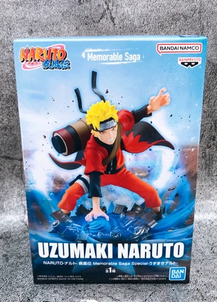 Naruto Uzumaki - Memorable Saga, marca: Banpresto, estado: Novo com etiquetas, tamanho: Tamanho único, €44.00, €46.90 inclui Proteção do Comprador
