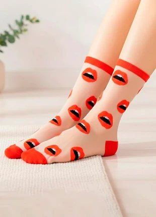 Transparent Fun Socks – Colorful, Unique, New, brand: Fran & Fran, condizioni: Ottime, taglia: S | 35-38, €22.00, €23.80 include la Protezione acquisti