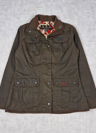 Wax Jacket Barbour Veste Coton Ciré Toile Huilé Rose Utility, marke: Barbour, zustand: Sehr gut, größe: S / 36 / 8, 219,90 €, 231,60 € beinhaltet Vinted-Käuferschutz Pro