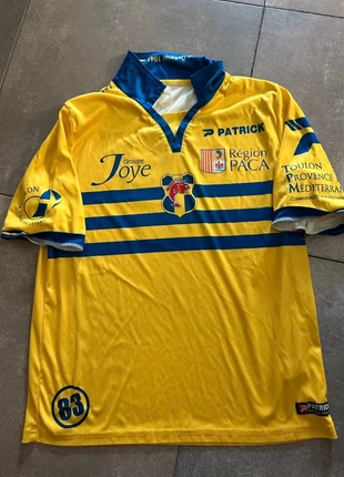 Maillot football Sc Toulon Patrick taille S, merk: Patrick, staat: Heel goed, maat: S, € 9,00, € 10,15 inclusief Kopersbescherming Pro