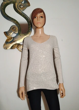 Pull fantaisie sequins classer 38/40 mesures en 📸, brand: Vintage Dressing, condition: Good, size: M / 38 / 10, €15.00, €16.45 includes Buyer Protection