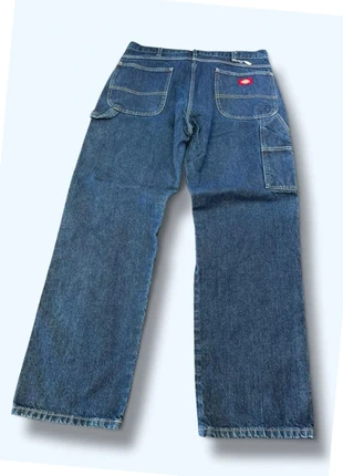 Pantalon Carpenter jean bleu large dickies workwear #203, merk: Dickies, staat: Heel goed, maat: W36 | FR 46, € 30,00, € 32,20 inclusief Kopersbescherming Pro