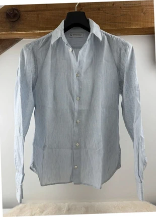 Chemise à rayures Bonne Gueule – Bleu ciel & Blanc – Taille S – Très bon état, brand: BonneGueule, condizioni: Ottime, taglia: S, €60.00, €63.70 include la Protezione acquisti