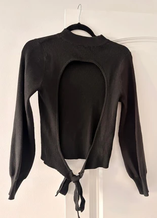 Jersey negro espalda abierta Brownie (Talla S-M), brand: Brownie, condizioni: Nuovo senza cartellino, taglia: S / IT 40 / EU 36, €8.00, €9.10 include la Protezione acquisti