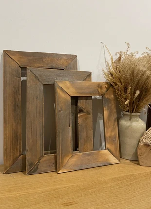 Cadre en bois, marque: Poussieredebois, état: Neuf sans étiquette, 15,00 €, 16,45 € Protection acheteurs incluse