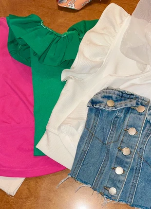 Lot de 6 haut femme, état: Très bon état, taille: XS / 34 / 6, 9,00 €, 10,15 € Protection acheteurs incluse