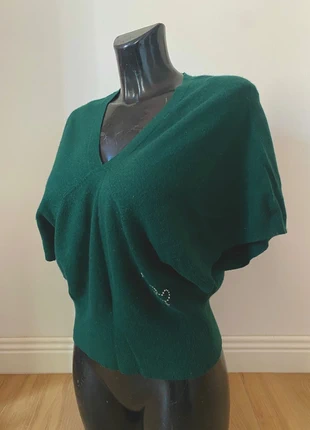 Pullover unico verde foresta, marque: Vintage Dressing, état: Très bon état, taille: S / 36 / 8, 9,00 €, 10,15 € Protection acheteurs incluse