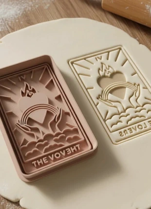 emporte pièce Card The Lovers Cookie Cutter, marke: sans marque, zustand: Sehr gut, 3,00 €, 3,85 € beinhaltet Vinted-Käuferschutz Pro