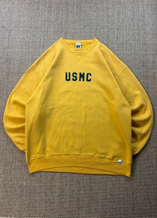 Russell Athletic crewneck jaune USMC print militaire USA 2000s XL mixte #0304, marque: Russell Athletic, état: Très bon état, taille: XL, 34,65 €, 37,08 € Protection acheteurs (Pro) incluse