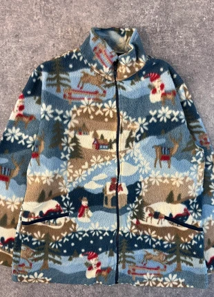 Crazy Fleece / Polaire Style Noël Vintage- Taille M, marque: Vintage Dressing, état: Très bon état, taille: M, 35,00 €, 37,45 € Protection acheteurs (Pro) incluse
