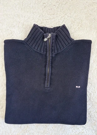 Pull half zip 1/4 zippé eden Park brodé - S - bleu marine, marca: Eden Park, estado: Nuevo sin etiquetas, tamaño: S, 35,00 €, 37,45 € Protección al comprador Pro incluida