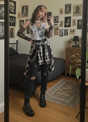 Vintage Zip-Front Abstract Bodysuit, brand: Vintage Dressing, condition: Good, size: S / 36 / 8, €14.00, €15.40 includes Buyer Protection