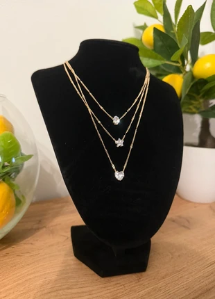 Collier 3 en 1 strass brillant, brand: Tendance, condizioni: Ottime, €6.99, €8.04 include la Protezione acquisti