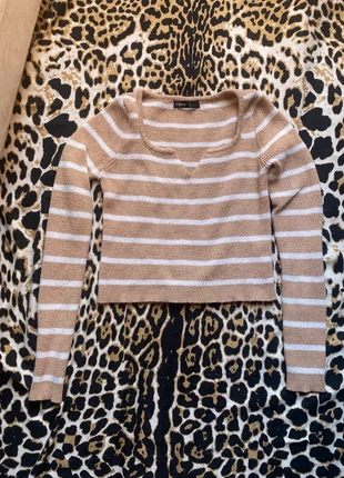 jersey rallas marrón blanco, marque: Shein, état: Très bon état, taille: S / 36 / 8, 3,00 €, 3,85 € Protection acheteurs incluse