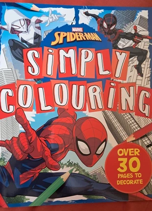 Marvel spiderman simply colouring, condition: New with tags, £2.00, £2.46 includes Buyer Protection