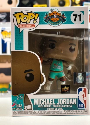 🎯 Figurine Funko Pop! Basketball – Michael Jordan #71 – Upper Deck Exclusive, brand: Funko Pop, condizioni: Ottime, taglia: Taglia unica, €60.00, €63.70 include la Protezione acquisti