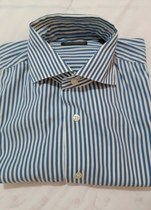 Camicia maschile a righe Realizzata in Italia 🇮🇹, brand: Made In Italy, condizioni: Ottime, taglia: 38 cm, €25.00, €26.95 include la Protezione acquisti