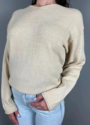 Pull Lauren Ralph Lauren beige col V - Taille M Femme - coton lin LRLS 01, marque: Ralph Lauren, état: Très bon état, taille: M / 38 / 10, 7,00 €, 8,05 € Protection acheteurs (Pro) incluse