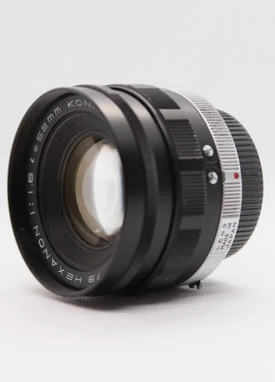 Ottica Lens Konica Konishiroku Hexanon 52 mm F/1.8 vintage obiettivo raro, brand: konica, condizioni: Buone, €70.00, €74.20 include la Protezione acquisti
