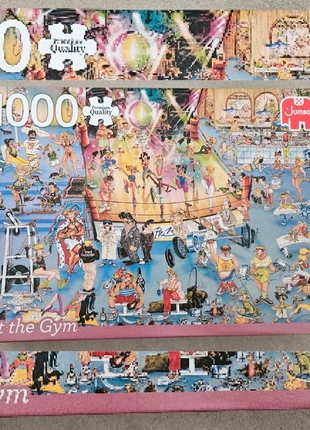 Puzzle mille pièces jumbo premium qualité at the gym idee cadeau noel, marca: Jumbo, estado: Muito bom, €5.00, €5.95 inclui Proteção do Comprador