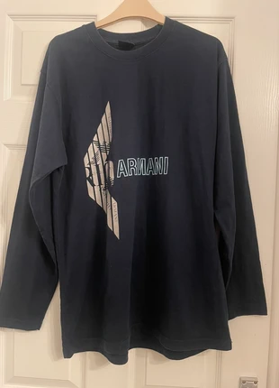 AJ Armani Jeans men’s long sleeve top, brand: Armani Jeans, condition: Good, size: L, £2.50, £3.33 includes Buyer Protection