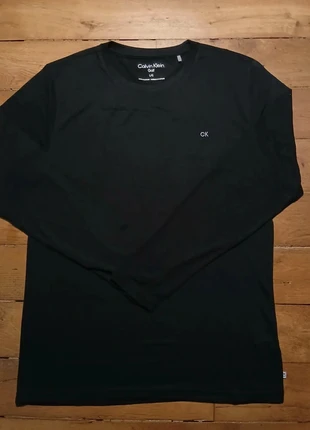 T-shirt manches longues Calvin Klein Noir Taille L, brand: Calvin Klein, condizioni: Nuovo senza cartellino, taglia: L, €17.50, €19.08 include la Protezione acquisti