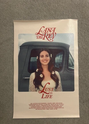 Lana del Rey Lust for Life Poster, brand: Amazon, condition: New without tags, £3.50, £4.38 includes Buyer Protection