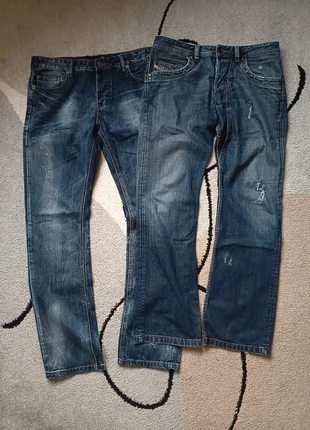 2 Paar Vintage Jeans | Diesel Vintage Jeans | Herren Hosen | L, marque: Diesel, état: Très bon état, taille: W35 | FR 44, 60,00 €, 63,70 € Protection acheteurs incluse