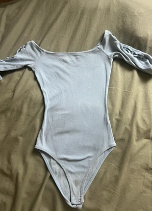 Body Côtelé Bershka Bleu Ciel Détails Manches T.S, marke: Bershka, zustand: Gut, größe: S / 36 / 8, 8,00 €, 9,10 € inklusive Vinted-Käuferschutz