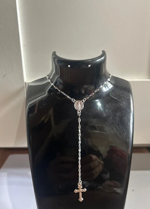 rosario plateado fino, marque: Vintage Dressing, état: Neuf avec étiquette, 5,00 €, 5,95 € Protection acheteurs incluse