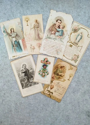 🙏 Lot de 7 images pieuses anciennes – vers 1900 – très bon état, brand: Collection, condition: Very good, €7.20, €8.26 includes Buyer Protection