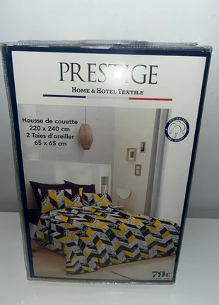 Housse de couette de la marque prestige, marque: prestige, état: Très bon état, taille: King Size (220-240 cm x 220-260 cm), 10,99 €, 12,24 € Protection acheteurs incluse