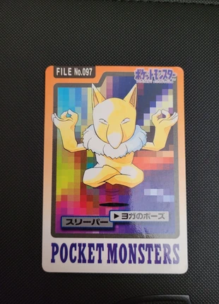 Hypnomade,Cardass Pocket Monster 1997, marca: Pokémon, estado: Satisfactorio, 3,00 €, 3,85 € Protección al comprador incluida