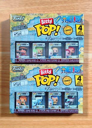 Lot De 2 Boîtes De Bitty Pop! One Piece - Luffy, Zoro, Nami + Shanks & Mihawk CHASE, marque: Funko Pop, état: Neuf avec étiquette, taille: Taille unique, 26,00 €, 28,00 € Protection acheteurs incluse