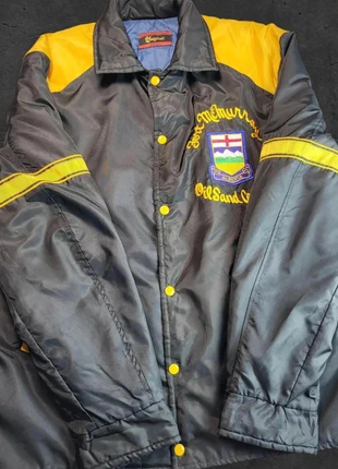 Veste vintage Baymart Canada Alberta-Coach jacket 80s rare | Vintage embroidered jacket 80s rare, marque: Vintage Dressing, état: Très bon état, taille: XL, 44,90 €, 47,85 € Protection acheteurs incluse