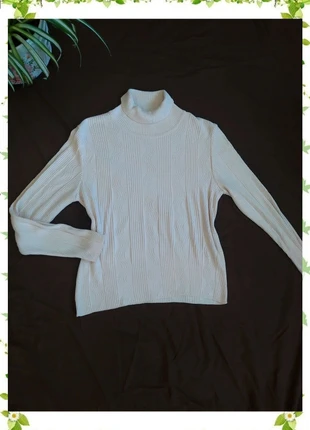 😍Jersey de punto con cuello alto T42 Boutique exclusiva, marque: La Boutique, état: Très bon état, taille: XL / 42 / 14, 18,00 €, 19,60 € Protection acheteurs incluse