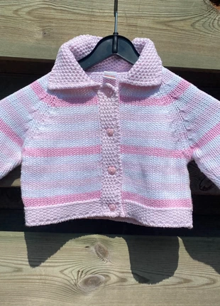 zyyz Newborn mt 62 ( 3-6 mnd ) Vest roze gestreept 100% katoen, marque: New Born, état: Très bon état, taille: 3-6 mois / 62 cm, 1,00 €, 1,75 € Protection acheteurs incluse