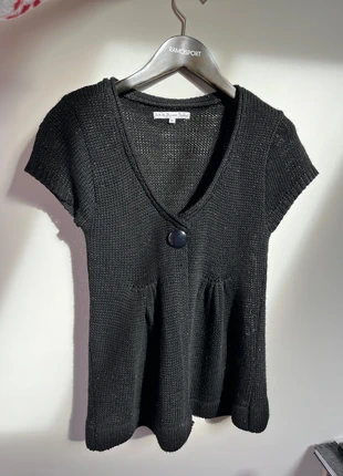 Gilet noir à paillettes - Taille M, marca: Dynam Jeans, estado: Muito bom, tamanho: M / 38 / 10, €2.00, €2.80 inclui Proteção do Comprador